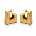 Nova Chunky Geometric Stud Earrings