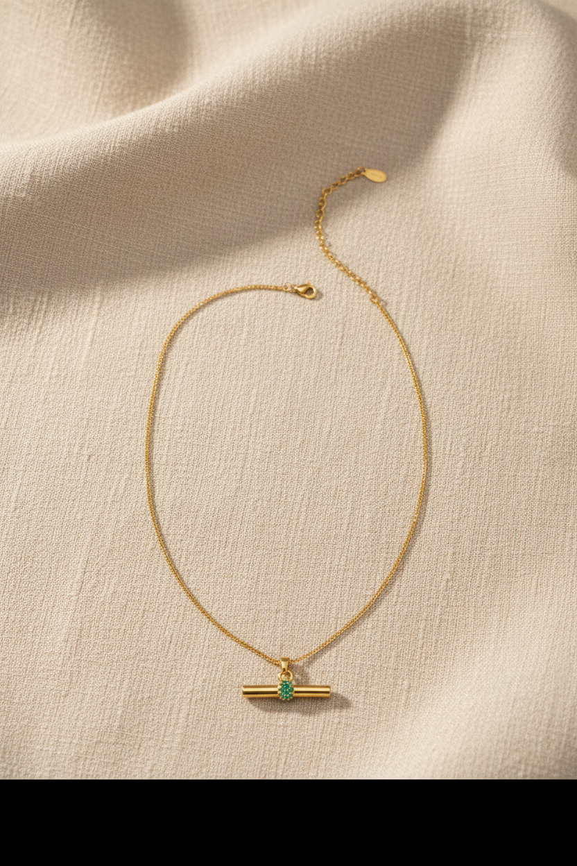 Luna Bar Pendant Necklace