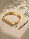 Timeless Screw Bangle Bracelet