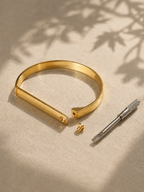Timeless Screw Bangle Bracelet