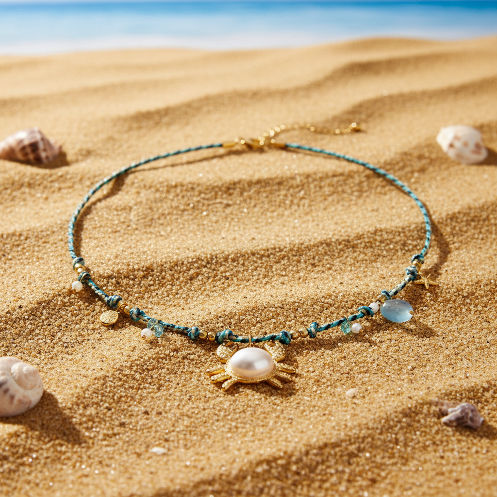 Seaside Charm Layered Choker Necklace