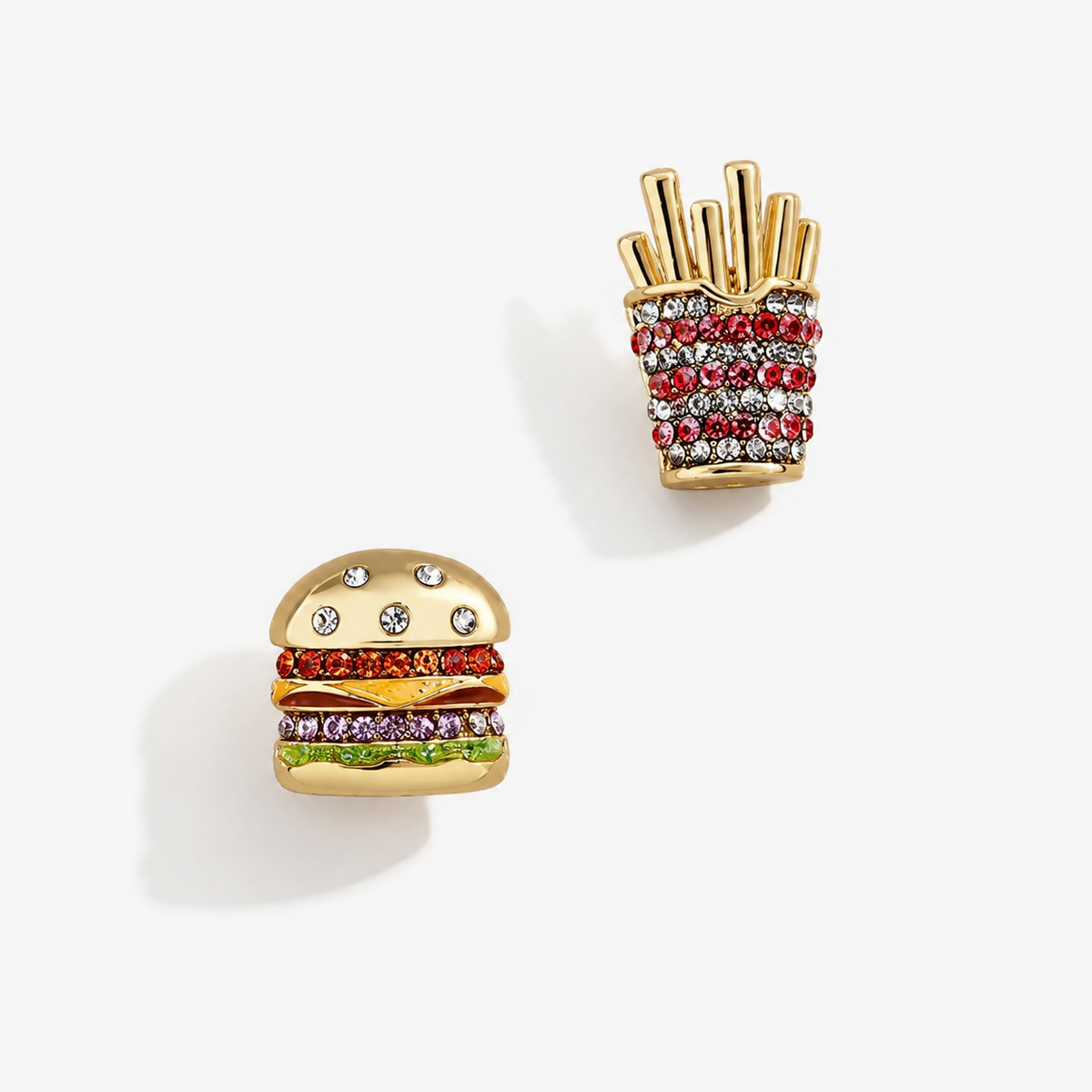 Burger & Fries Crystal set