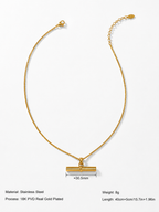 Luna Bar Pendant Necklace