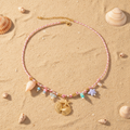 Seaside Charm Layered Choker Necklace
