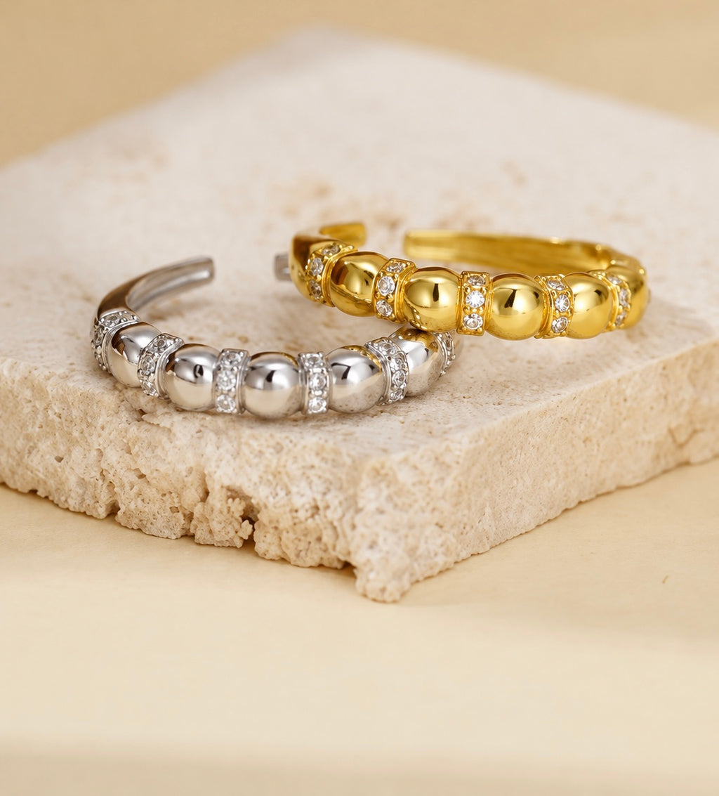 Beaded Sparkle Ring