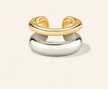 Duo-Tone Sculpted Ear Cuffs