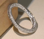 Eternal Spark Pavé Band Ring