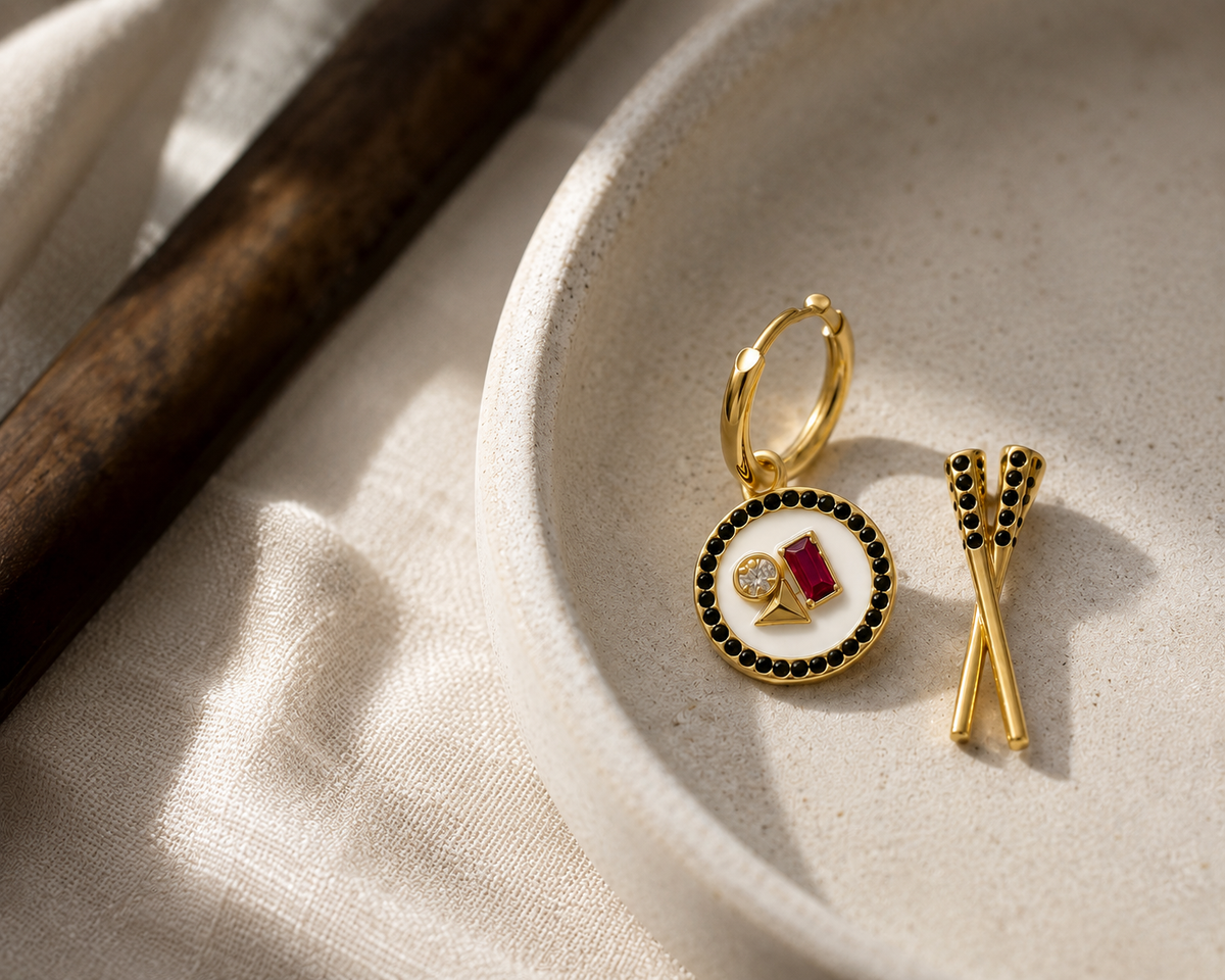 Tokyo Twist Sushi Earrings