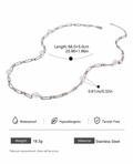 Pearl Link Chain Necklace