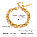 Bold Classic Chain Bracelet