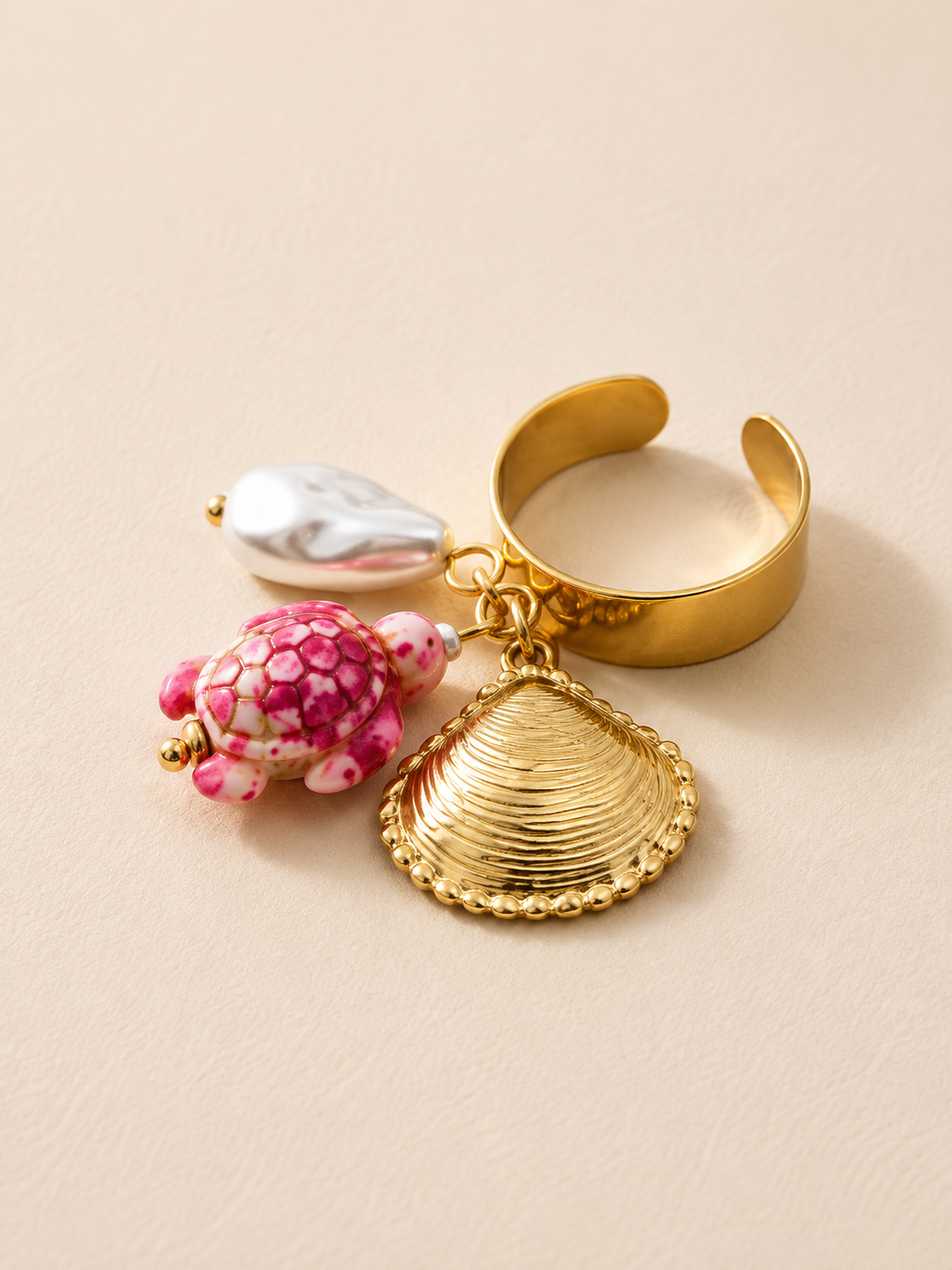 Ocean Charm Ring