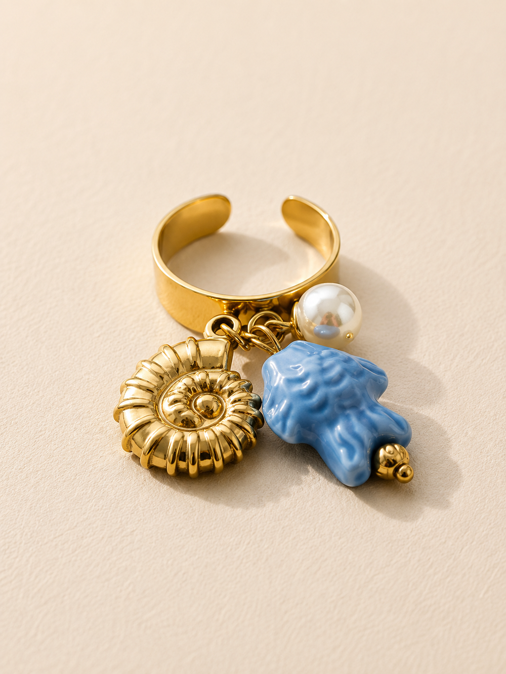 Ocean Charm Ring
