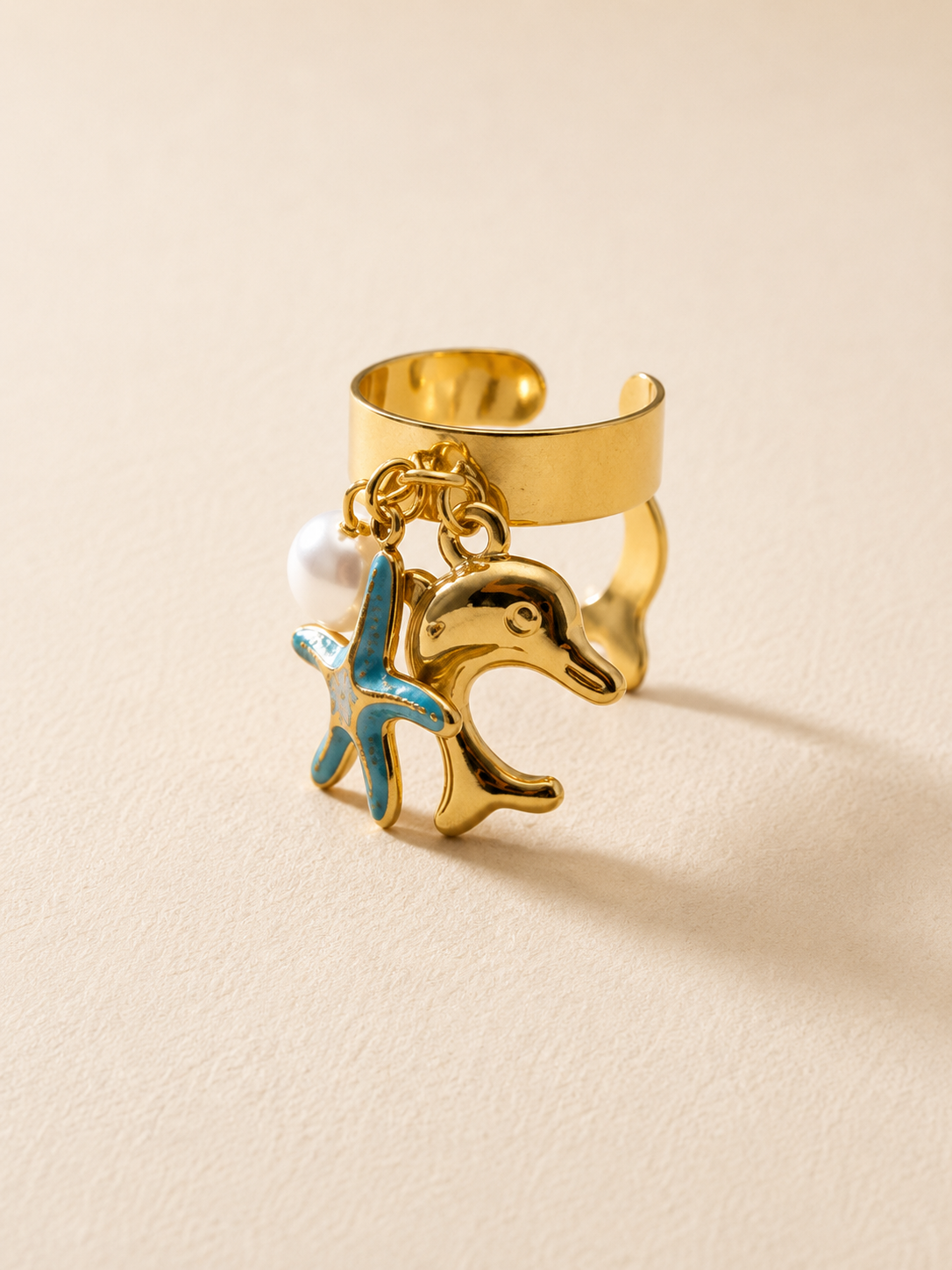 Ocean Charm Ring