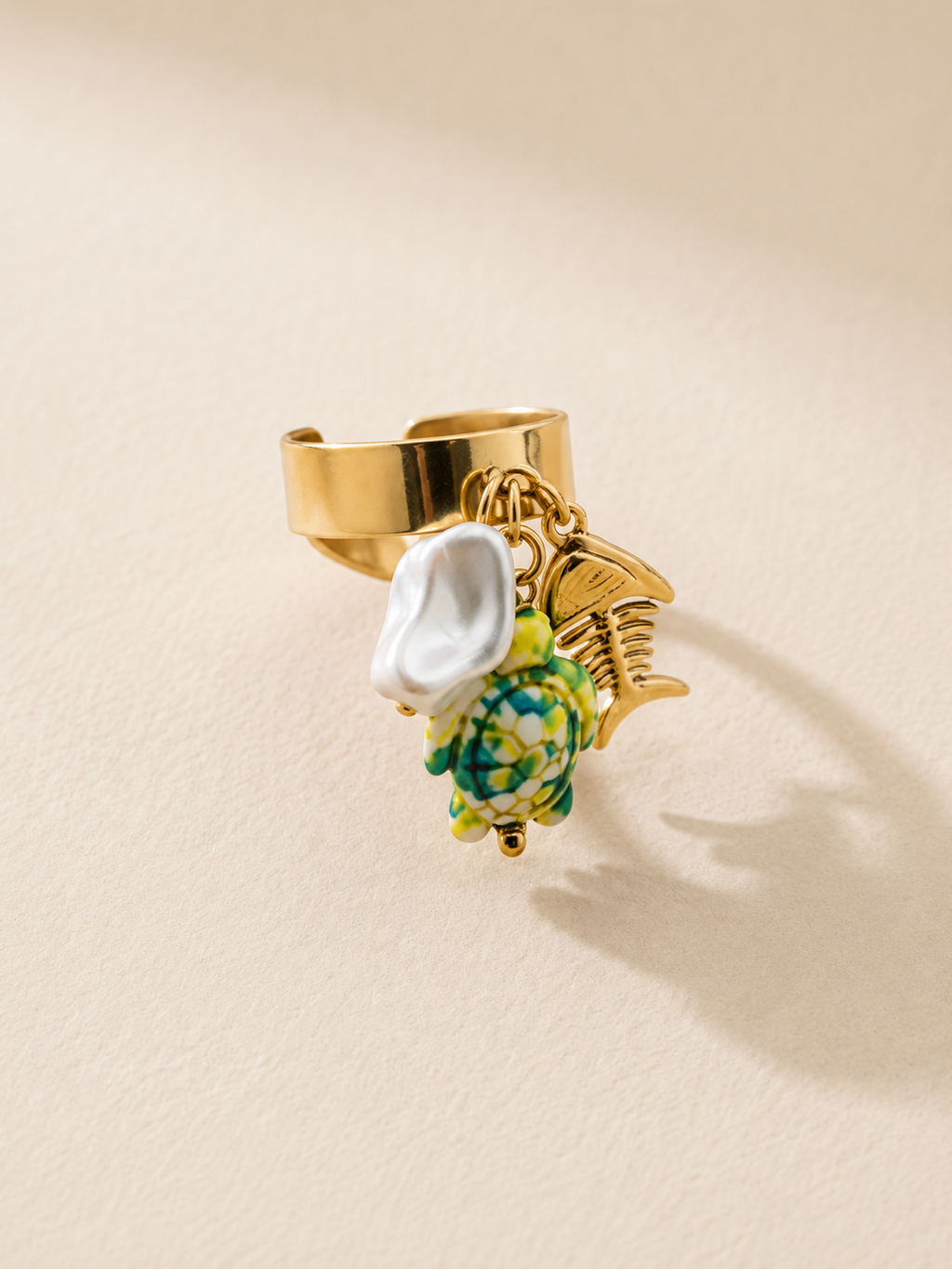 Ocean Charm Ring