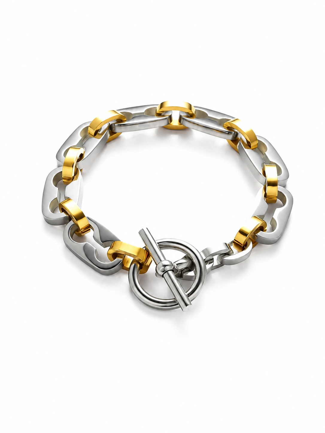 Talia Two-Tone Toggle Link